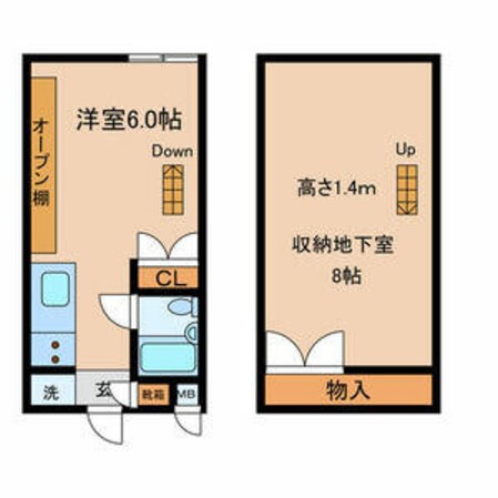 永福町駅 徒歩11分 1階の物件間取画像